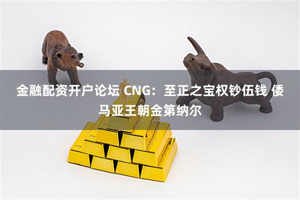 金融配资开户论坛 CNG：至正之宝权钞伍钱 倭马亚王朝金第纳尔