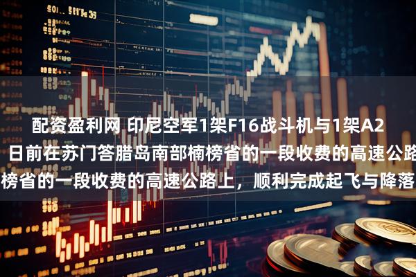 配资盈利网 印尼空军1架F16战斗机与1架A29超级大嘴鸟轻型攻击机，日前在苏门答腊岛南部楠榜省的一段收费的高速公路上，顺利完成起飞与降落